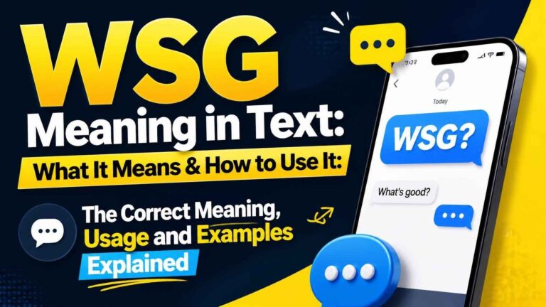 wsg meaning